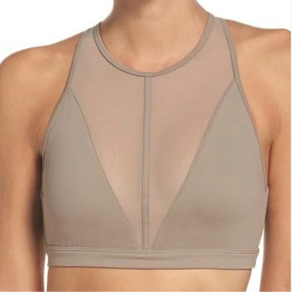 ALO Yoga Tan Sports Bra - Picture 2 of 11